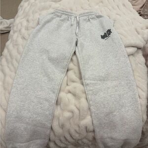 White fox Gray Sweatpants
